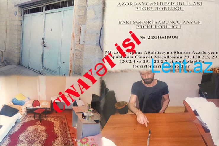 14 yaşında evləndiyi arvadını qanına QƏLTAN ETDİ  - Maştağadakı cinayətin TƏFƏRRÜATI 