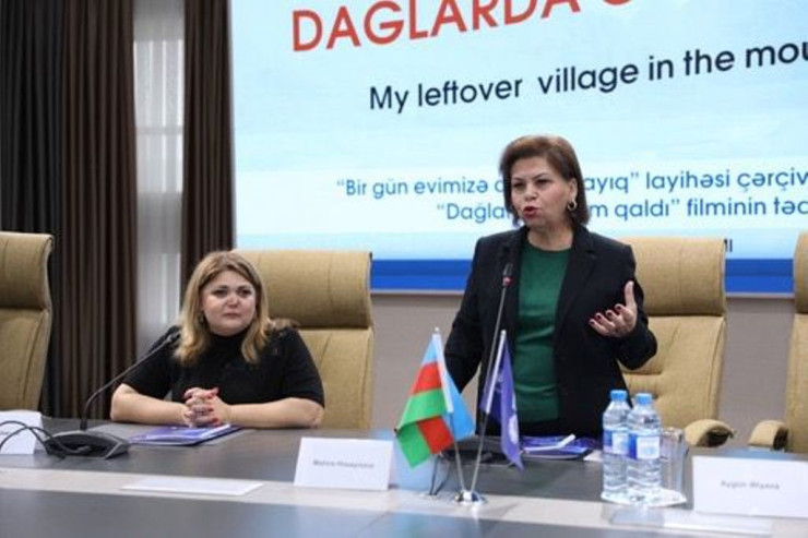 "Dağlarda obam qaldı" filmi ictimaiyyətə təqdim olundu