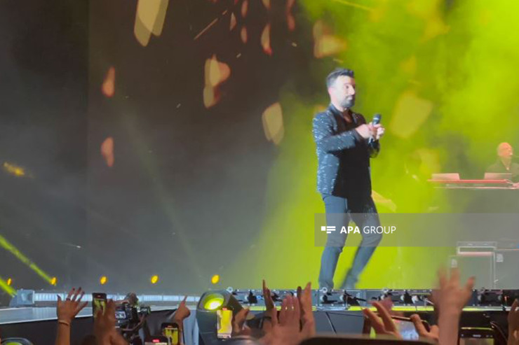 Tarkanın konserti Bakıda tıxaca səbəb oldu -  VİDEO 