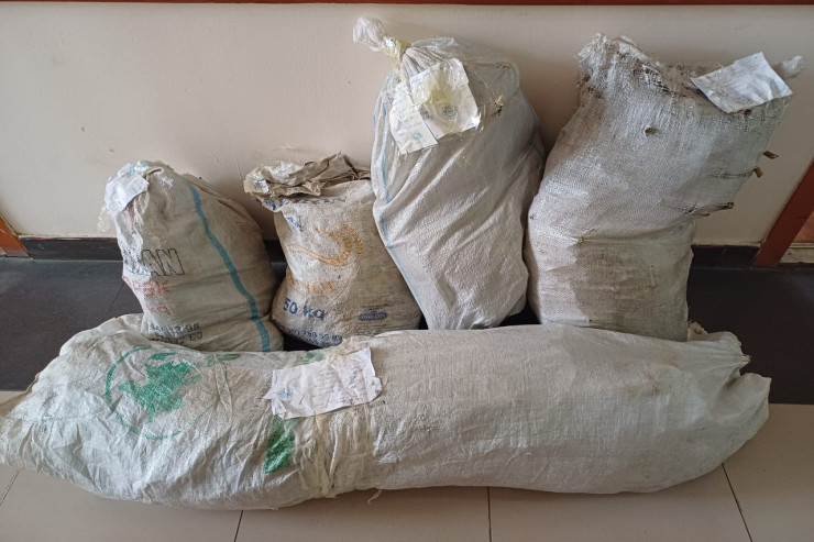 9 kilodan çox marixuana  aşkar edildi