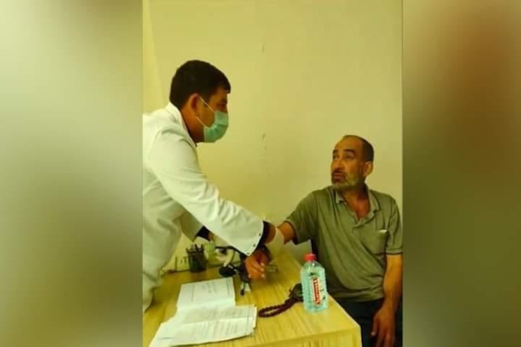Xankəndidə həkimlərimiz 5 nəfər erməni vətəndaşa yardım edib