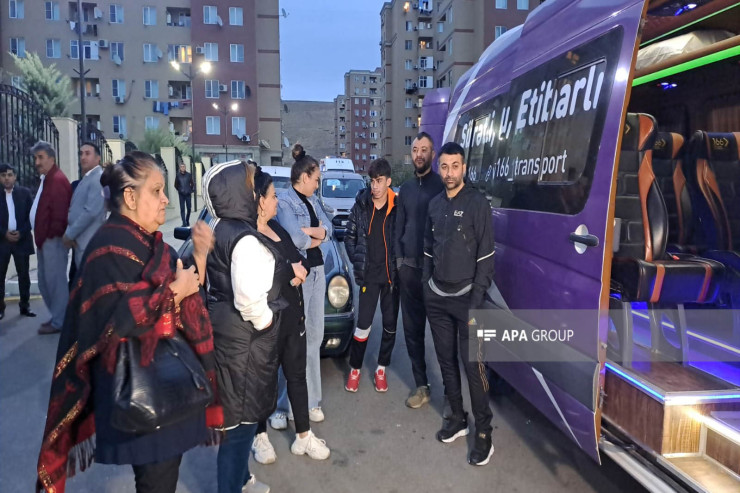 Daha 22 ailə Füzuliyə yola salındı - FOTO 