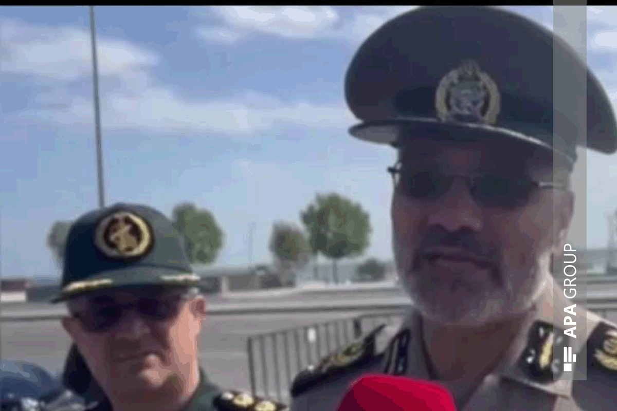 İran sərhədə qoşun toplayıb? -General cavab verdi 
