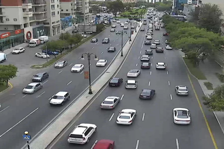 Bakıda sıxlıq müşahidə edilən yollar - SİYAHI 