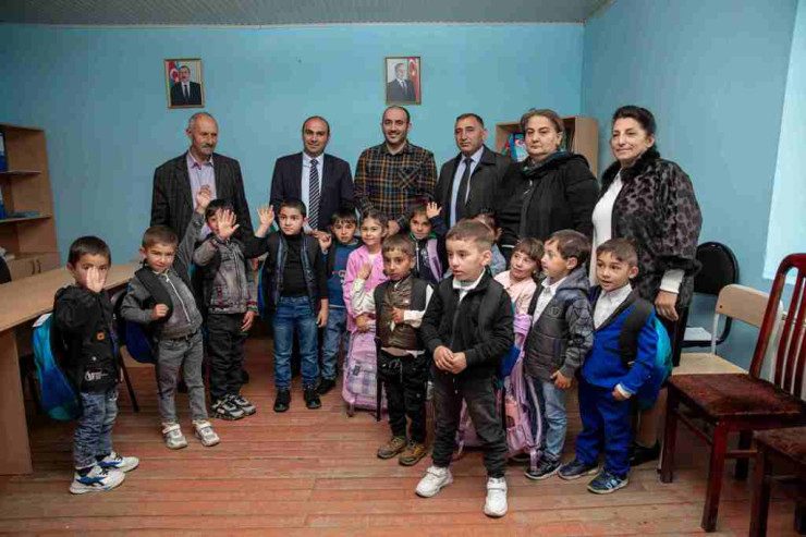“Daşlı bulaq” kənd məktəblilərini sevindirdi