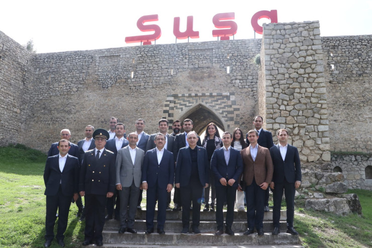 Xarici ölkələrin baş prokurorları Şuşa və Füzuliyə səfər edib