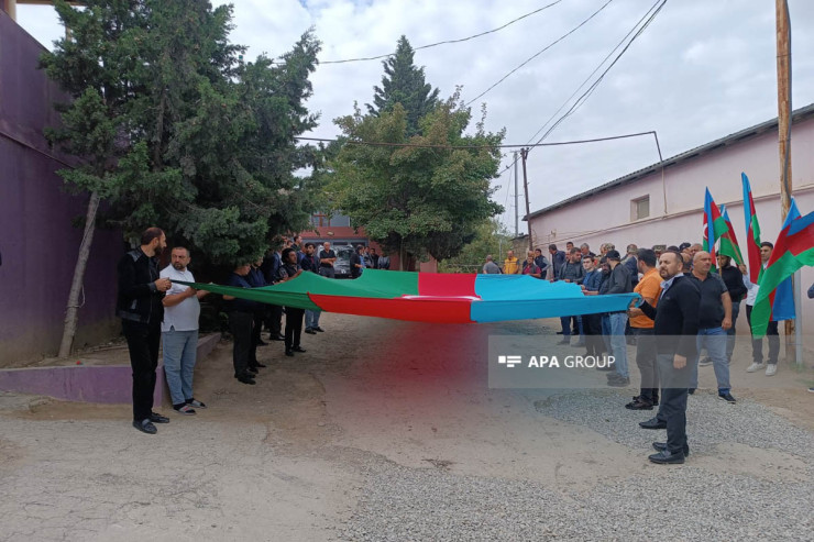 Xocavənddə şəhid olan polis serjantı dəfn olundu