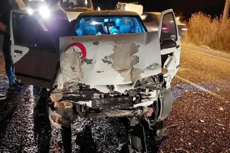İki maşın toqquşdu, Ata ilə oğulu ölüm ayırdı 