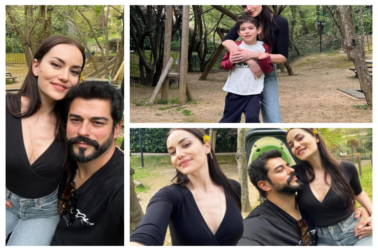 Fahriye Evcen və Burak Özçivitdən ROMANTİK GÖRÜNTÜLƏR 