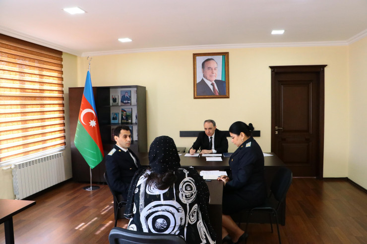 Kamran Əliyev Neftçalada vətəndaşları qəbul etdi