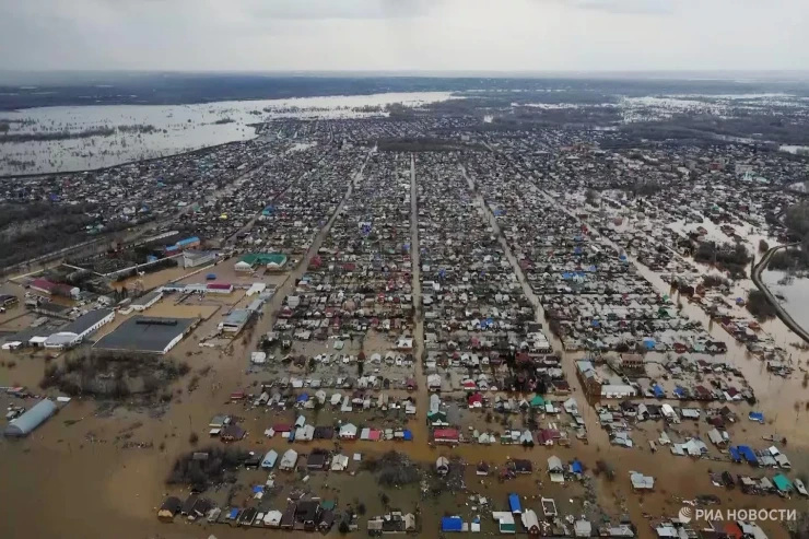 Rusiyada 10 mindən çox ev su altında qaldı