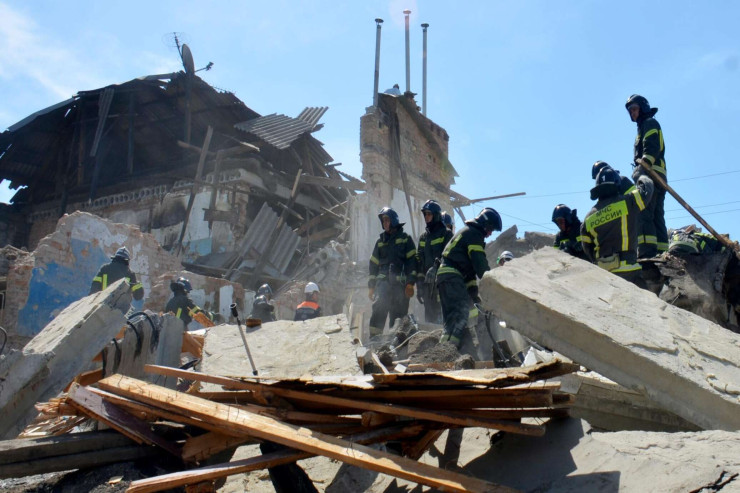 Ukrayna Rusiyanı vurdu, 11 ölü var