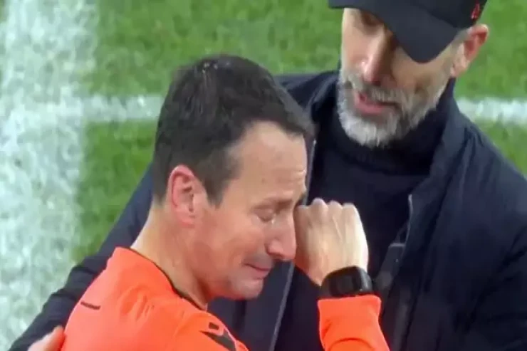 Çempionlar Liqası oyununda diqqət çəkən  hadisə: Hakim ağladı 