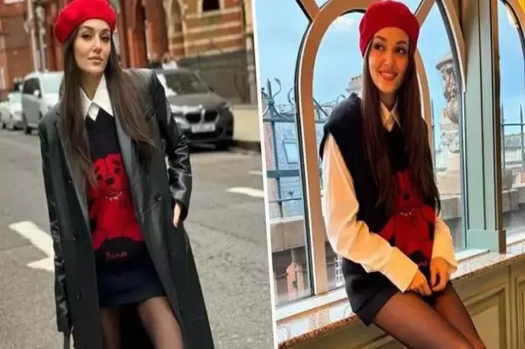 Hande Erçel Londondan aldığı geyimin qiymətini açıqladı 