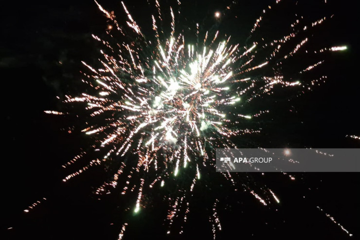 Şuşada atəşfəşanlıq olub -FOTOLENT 