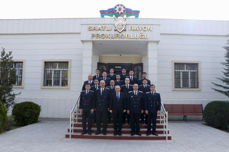 Baş prokuror Saatlıda vətəndaşları qəbul edib