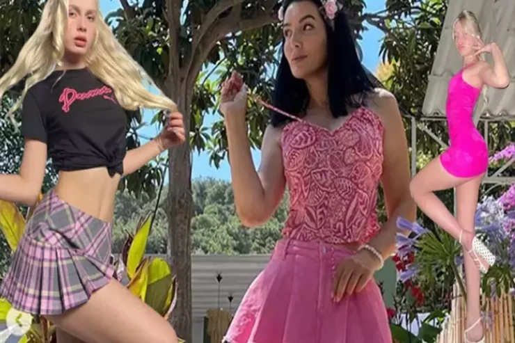 Qısa paltarı ilə bu dəfə anası  gündəm yaratdı - FOTO 