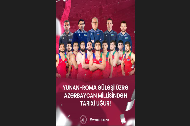 Azərbaycan güləşçilərindən ilk - Avropa Çempionatında 3 qızıl  