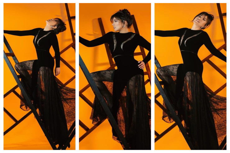 Lalə Məmmədova  seksual görünüşü   ilə hamını heyran etdi