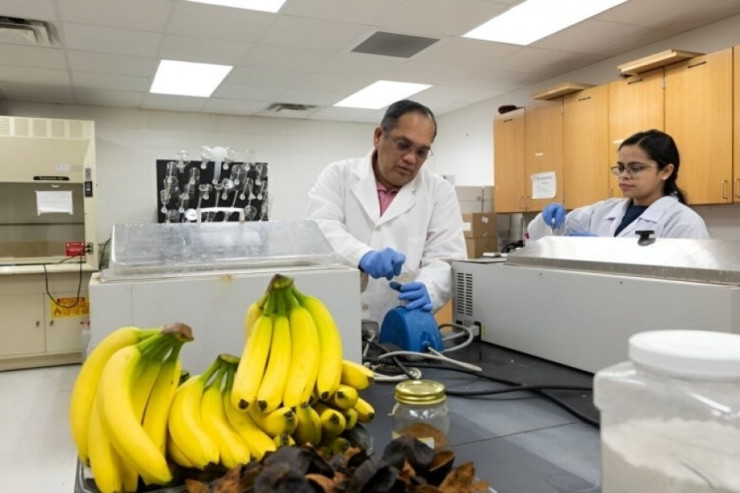 Banan qabığı plastiki əvəzlədi