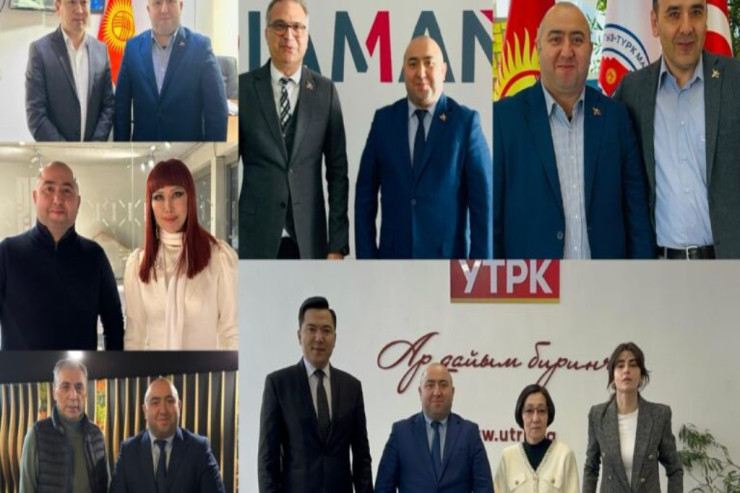 Aqil Ələsgər Qırğızıstanın öndə gələn media qurumlarında görüşlər keçirdi