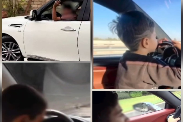 Uşaqlarını sükan arxasında əyləşdirənlərə XƏBƏRDARLIQ 