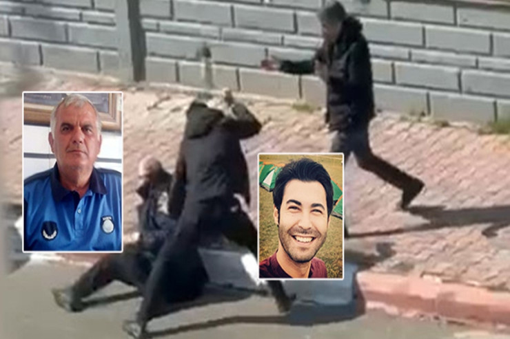 Polis həmkarını küçənin ortasında öldürdü 