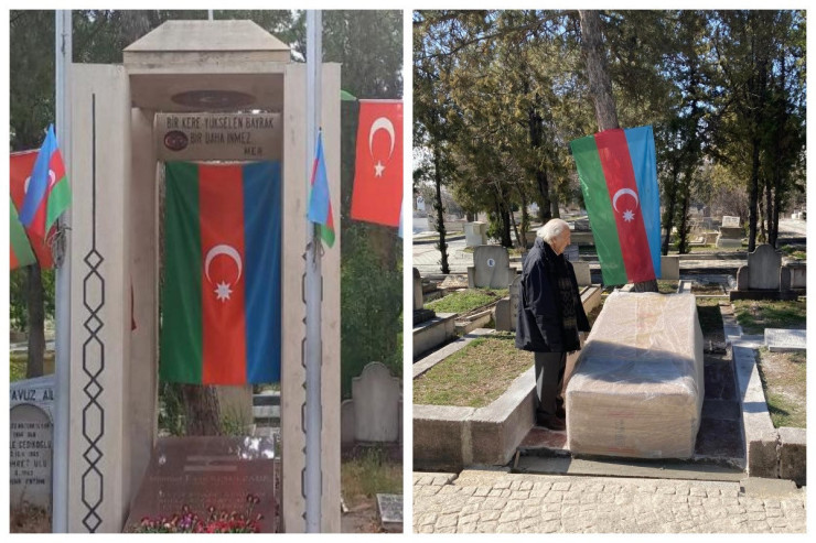 Məhəmməd Əmin Rəsulzadənin Ankaradakı məzarı abadlaşdırılır