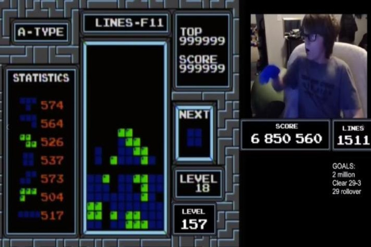 13 yaşlı yeniyetmə "Tetris" oyununu tamamlayan ilk şəxs oldu 