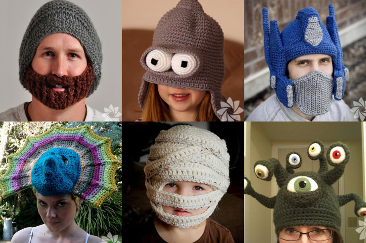 Qış üçün maraqlı hörmə   papaqlar - FOTOLENT 