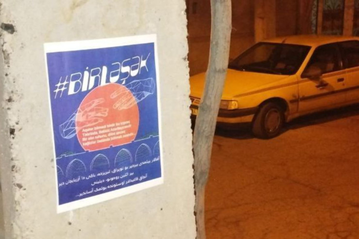 Təbriz küçələrində "BİRLƏŞƏK"   şüarı - FOTO 