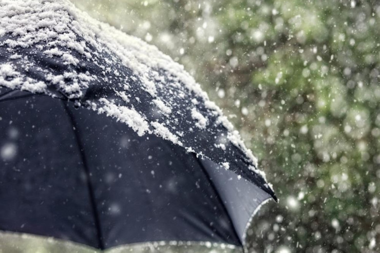 Bakıya sulu qar yağır - FAKTİKİ HAVA 