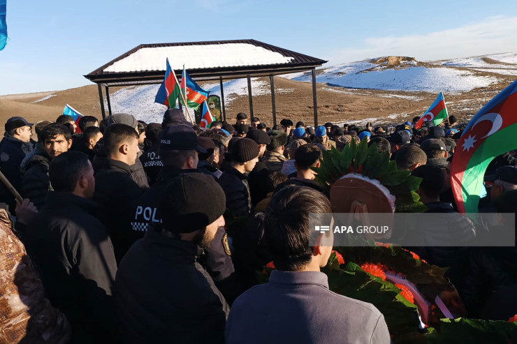 Şəhid Hacıəli Qasımov dəfn olunub -YENİLƏNİB 