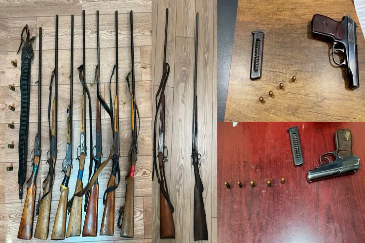 Bakıda silahlılar və oğurluq edənlər tutuldu - VİDEO 