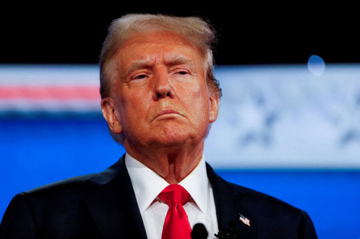 Tramp hücumdan sonra ilk dəfə ictimaiyyət qarşısına çıxıb -VİDEO 