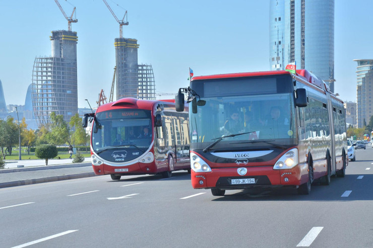 Bu avtobusların istiqaməti dəyişdirildi 
