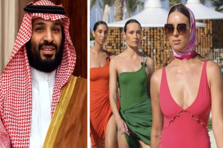 Səudiyyə Ərəbistanında ilk dəfə çimərlik geyimləri  nümayiş olundu