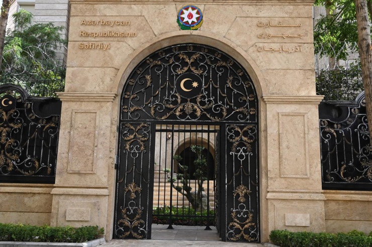 Azərbaycanın İrandakı yeni səfirliyindən GÖRÜNTÜLƏR  
