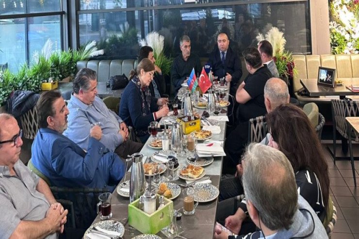 Aqil Ələsgər Avropadakı türk media quruluşlarının rəhbərləri ilə görüşdü