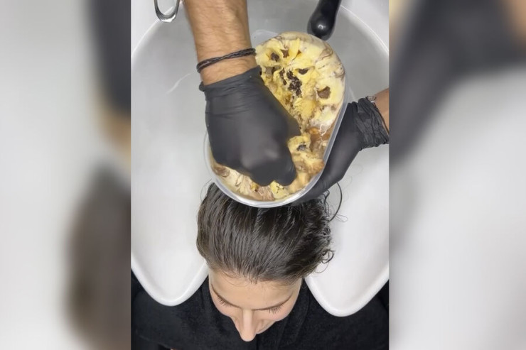 Şokoladlı dondurma saç maskası - YENİ TREND 