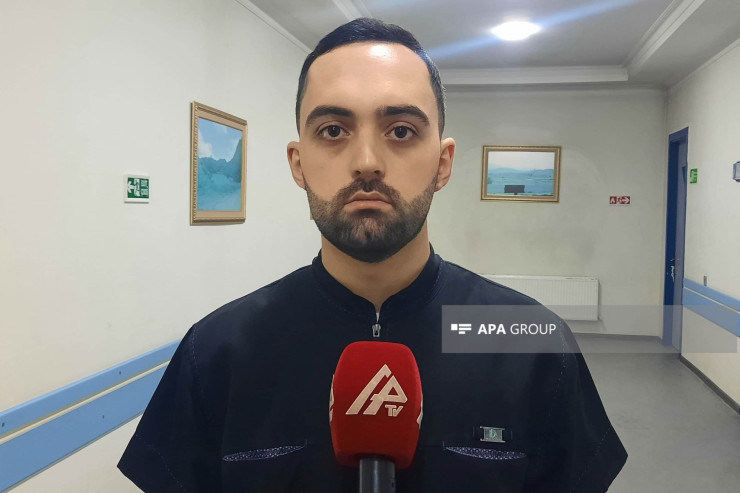 Ağdamda minaya düşən sakinin vəziyyəti ilə bağlı HƏKİM DANIŞDI 