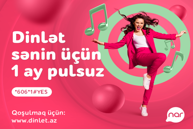 “Nar”ın “Dinlət” xidməti pulsuz oldu