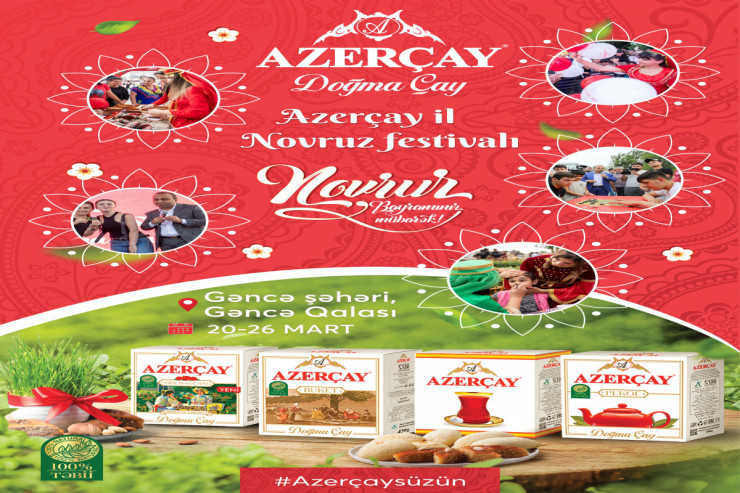 Gəncə sakinlərinin nəzərinə! “Azerçay” Novruz festivalı təşkil edəcək