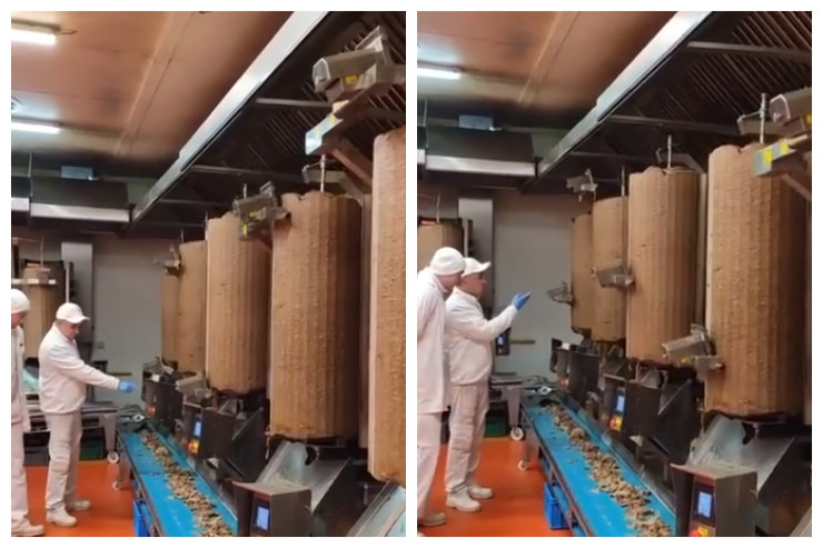 Bu ölkədə dönərçi robotlar  işə başladı