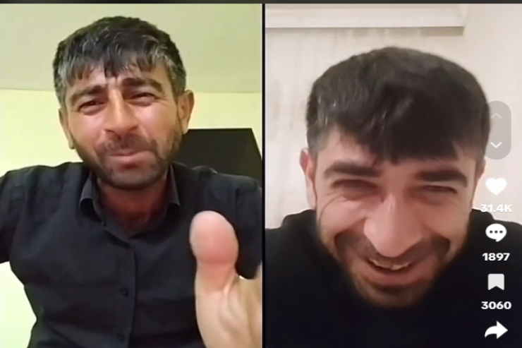 "TikTok"da bir-birini tapan  “əkizlər”   trend oldu