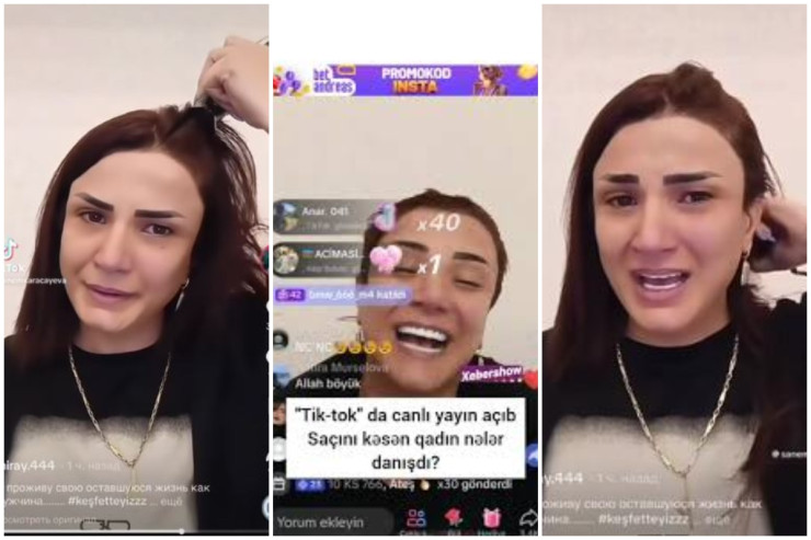 Tiktok-da saçını qırxıb etiraz edən qadın kimdir? - MARAQLI FAKT 