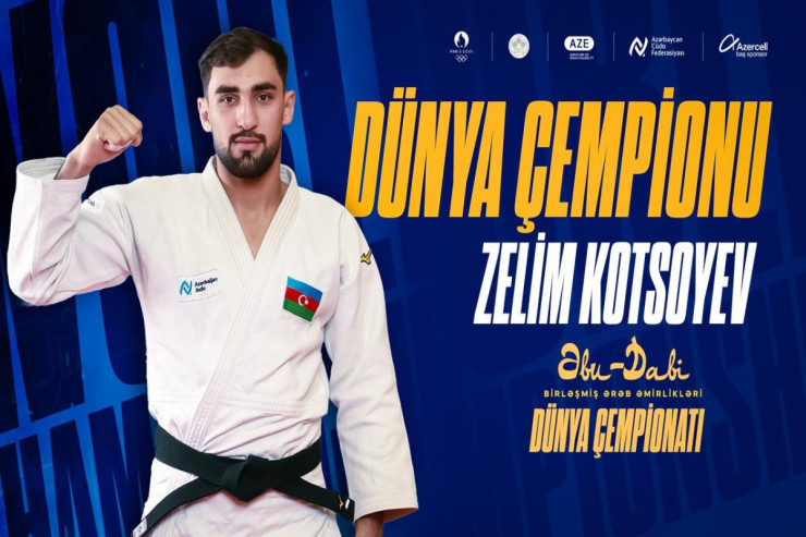 Daha bir cüdoçumuz dünya çempionu  oldu