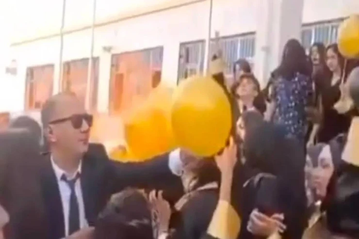 Məzun günündə helium şarlar partladı, 10 yaralı var 