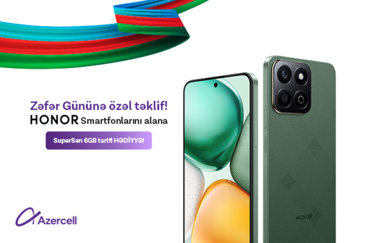 "Azercell"dən Zəfər Gününə özəl təklif