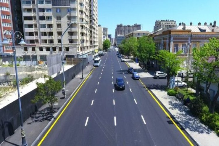 Bakının mərkəzində daha bir küçə BAĞLANIR 